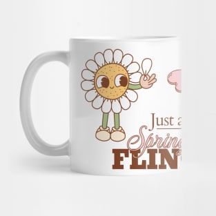 Cute Spring Fling Design Mug